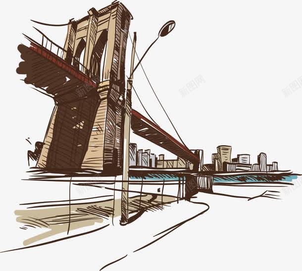 伦敦桥与城市建筑矢量图ai免抠素材_88icon https://88icon.com 伦敦 伦敦大桥 伦敦桥 城市建筑 矢量图