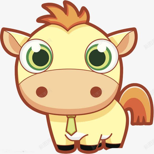 卡通小马png免抠素材_88icon https://88icon.com 卡通 可爱 小马 手绘