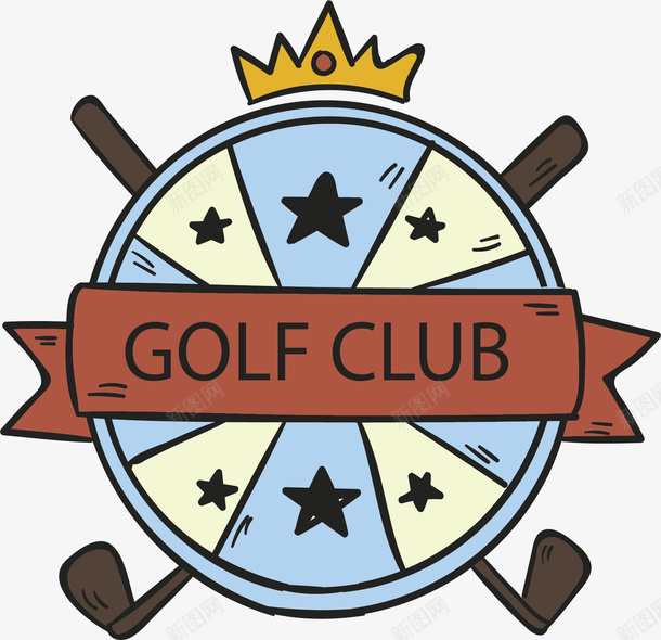 蓝色转盘高尔夫俱乐部矢量图ai免抠素材_88icon https://88icon.com 俱乐部 俱乐部标志 矢量png 蓝色转盘 高尔夫 高尔夫俱乐部 矢量图
