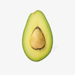 切开的牛油果素材