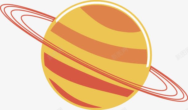创意太阳系卫星图标图标