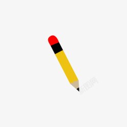 黄色的铅笔素材