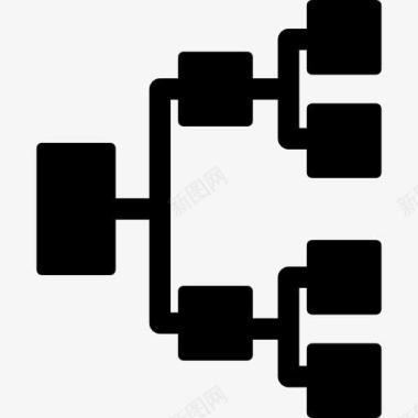 方案设计封面家谱图图标图标