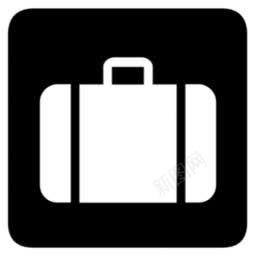 baggage象形文字行李检查在发票symb图标图标