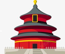 中国式建筑天坛素材
