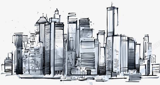 曼哈顿的高楼大厦png免抠素材_88icon https://88icon.com 旅游 曼哈顿 装饰