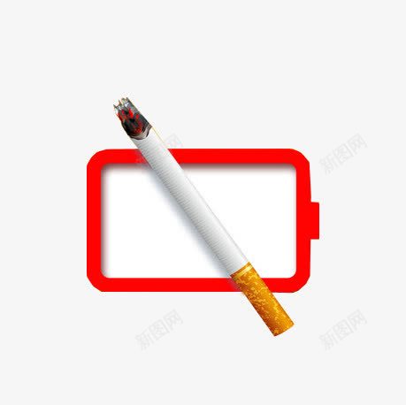 禁止吸烟png免抠素材_88icon https://88icon.com nosmoking 一支烟 一根烟 创意 宣传 电池