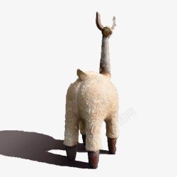 羊驼雕塑素材