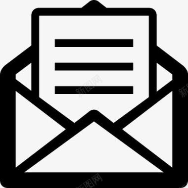 电子邮件电子邮件收件箱信邮件办公室办公图标图标