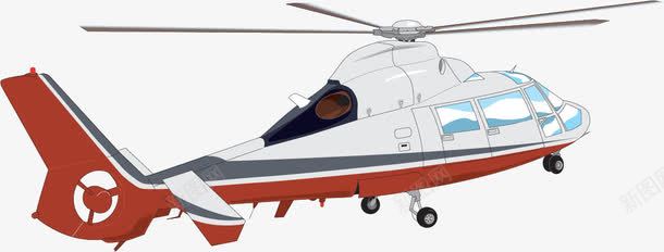 手绘直升机png免抠素材_88icon https://88icon.com 手绘 盘旋 直升机