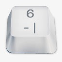6白色键盘按键素材