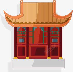 复古中国建筑素材