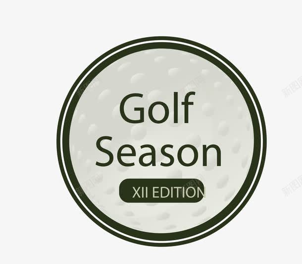 golf标签png免抠素材_88icon https://88icon.com 矢量标签 高尔夫球标签