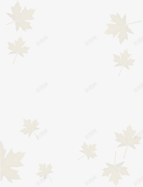 卡通清新树叶底纹png免抠素材_88icon https://88icon.com 卡通 底纹 树叶 清新