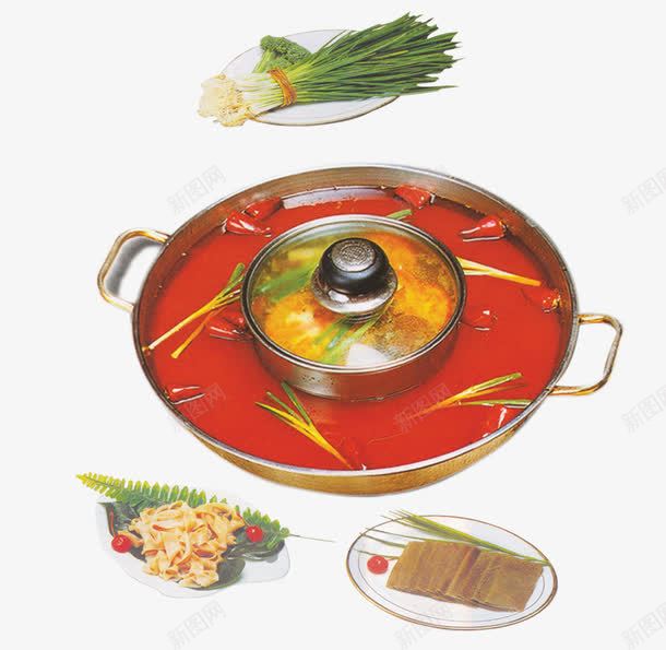 火锅食材png免抠素材_88icon https://88icon.com 火锅 肉 葱 豆腐 食材 麻辣火锅