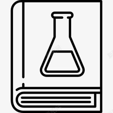 化学刺激性化学书图标图标