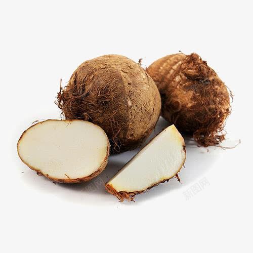 毛坯芋头png免抠素材_88icon https://88icon.com 产品实物 切片芋头 新鲜 毛坯芋头 芋头 蔬菜