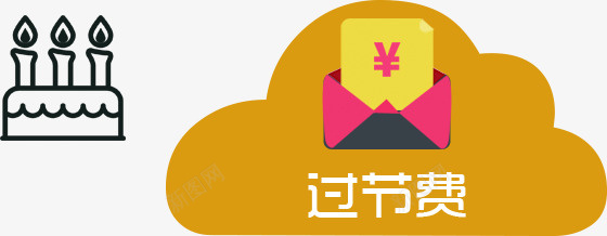 卡通蛋糕过节费海报png免抠素材_88icon https://88icon.com 卡通 海报 蛋糕 过节费