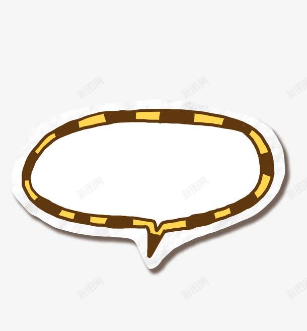 小清新漫画风格对话框png免抠素材_88icon https://88icon.com 卡通 对话框 小清新 手绘 漫画风格 简约