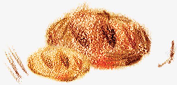 手绘插画风格面包食物png免抠素材_88icon https://88icon.com 插画 面包 风格 食物