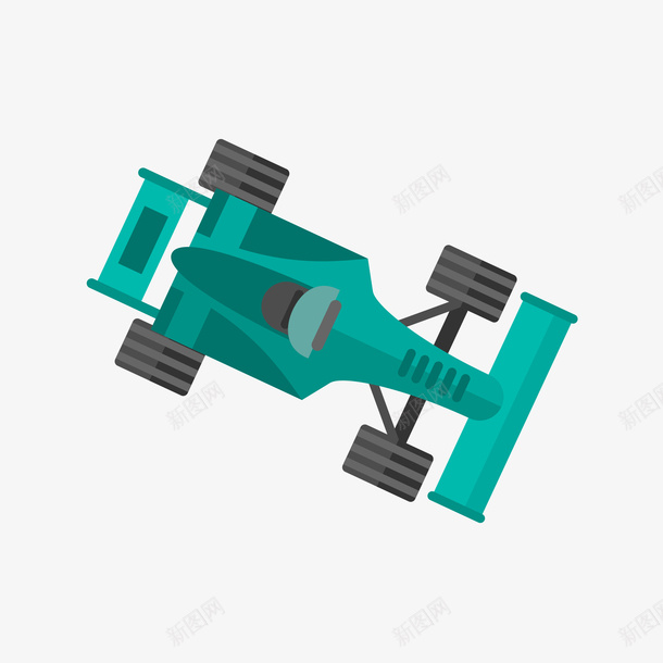 卡通手绘绿色F1赛车图矢量图eps免抠素材_88icon https://88icon.com F1赛车 免抠图PNG 卡通 手绘 绿色 矢量图