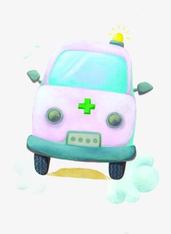 医疗救护车素材