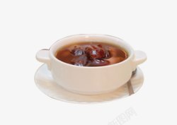 美味桂圆红枣茶素材
