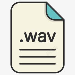 音频文件延伸文件格式WAV文件素材