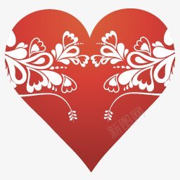 白底花纹花纹红心图标采集大赛结婚界面图标