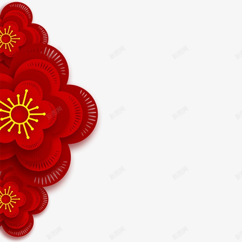 中国风立体剪纸4传统节日淘宝阿里等活动中png免抠素材_88icon https://88icon.com 中国风传统年味 促销 氛围祥云 活动 海报 海报漂浮 红灯笼 节日 装饰