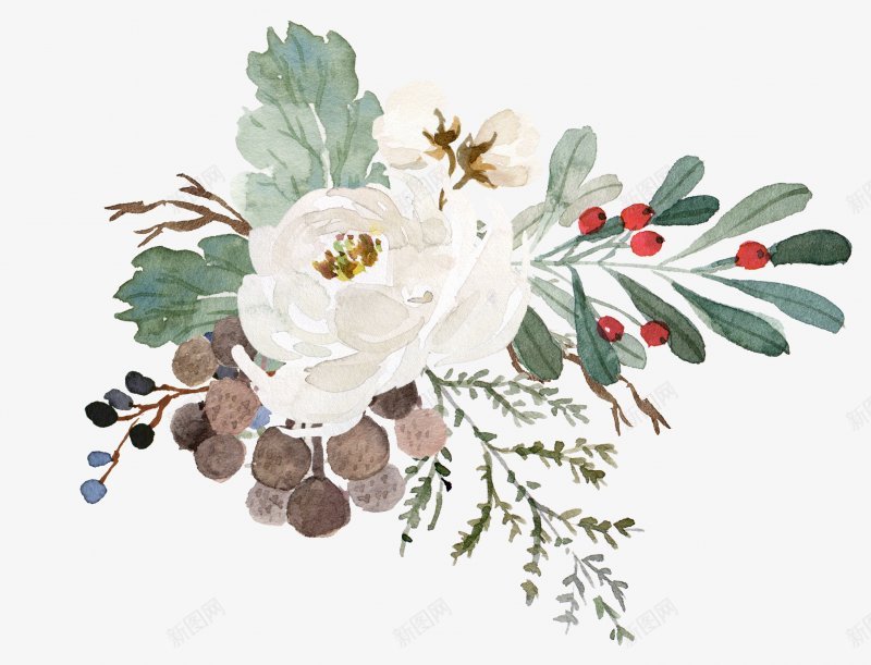 一簇水彩花png免抠素材_88icon https://88icon.com 手绘花朵 花 花束 花簇 卡通花卉 卡通花朵 水彩花卉 水彩植物 水彩花朵 清新植物 优雅花朵 优雅花卉 花卉植物 植物开花 花卉插画树叶 文化艺术绘画 