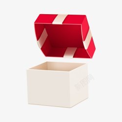 透明礼物礼盒惊喜节日情人节盒子大图的12素材