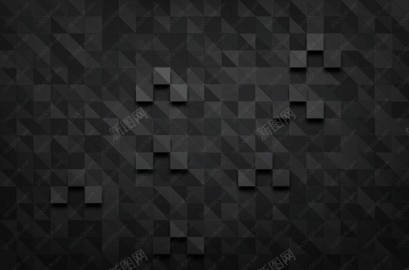 黑色晶体格像素EPSAIBDOOOORcom1质感背景