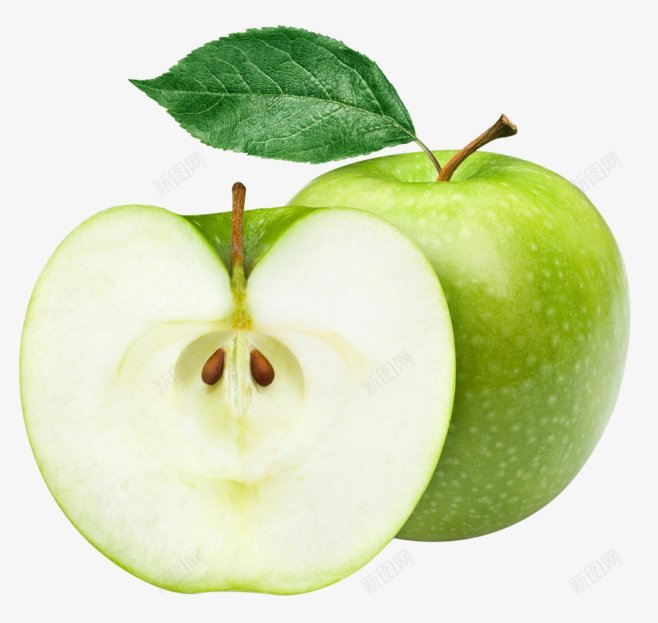 新鲜水果青苹果png免抠素材_88icon https://88icon.com 嘎啦苹果 小苹果 绿苹果 青苹果 新鲜 水果 苹果