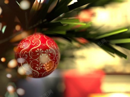 纹理圣诞节圣诞树装饰高分辨率主题场景云瑞E背景