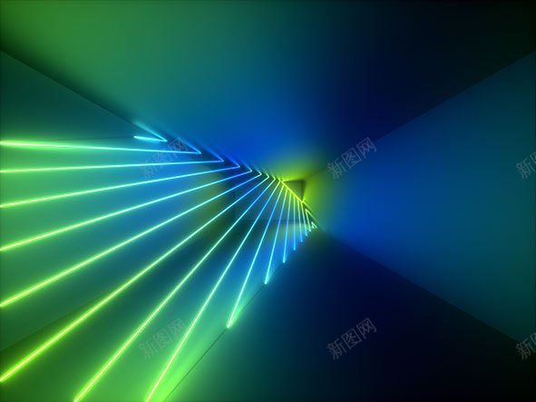 3D立体霓虹灯虚拟空间场景抽象迷幻KTV展板的闪烁jpg设计背景_88icon https://88icon.com 光线3D立体光效场景 平面光效 科技光线