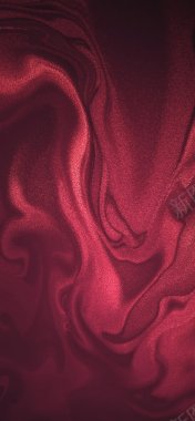 红色绸带丝质图背景