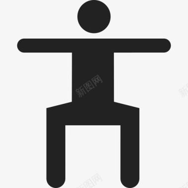 锻炼男人运动运动偶像图标图标