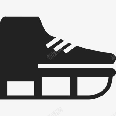 溜冰鞋时尚运动偶像图标图标