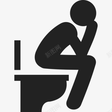 徒步旅行的人坐在浴室里的人人人2图标图标