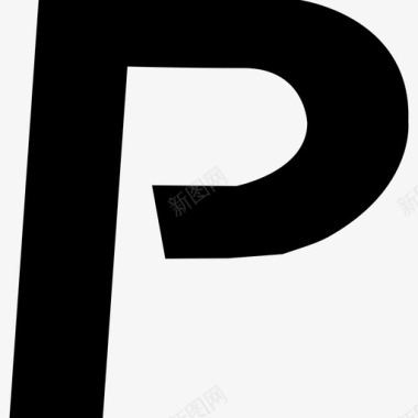 字母P标志图标图标