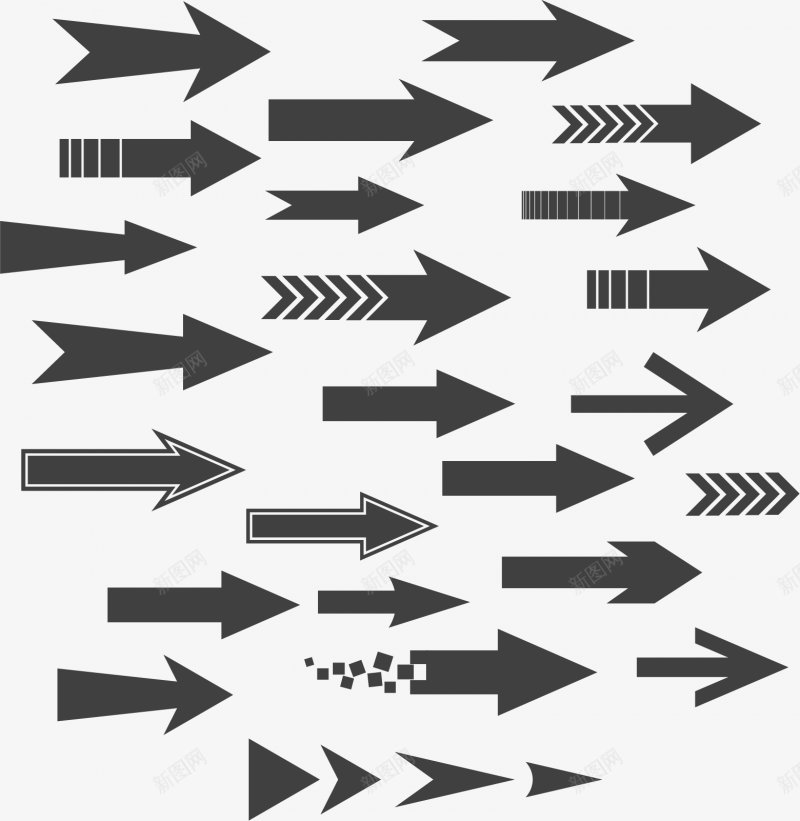 卡通箭头PNS透明底png免抠素材_88icon https://88icon.com PNS透明底 卡通箭头