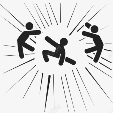 攻击区域攻击人人图标图标