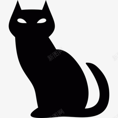 黑恶猫动物2013年万圣节图标图标