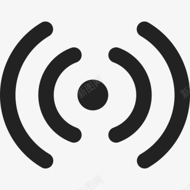 Wifi信号接口通用03图标图标