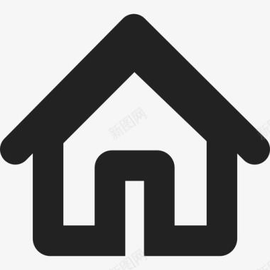 小房子免抠小房子建筑物通用11图标图标