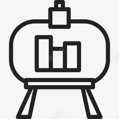 架上绘画艺术通用12图标图标