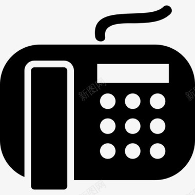 有线电话技术电话酒店图标图标