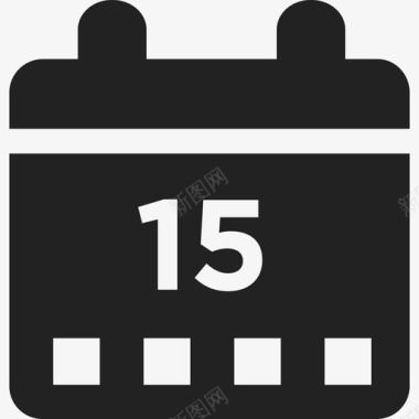 第十五个日历日通用11图标图标