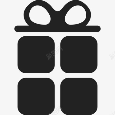 包装礼品盒通用09图标图标